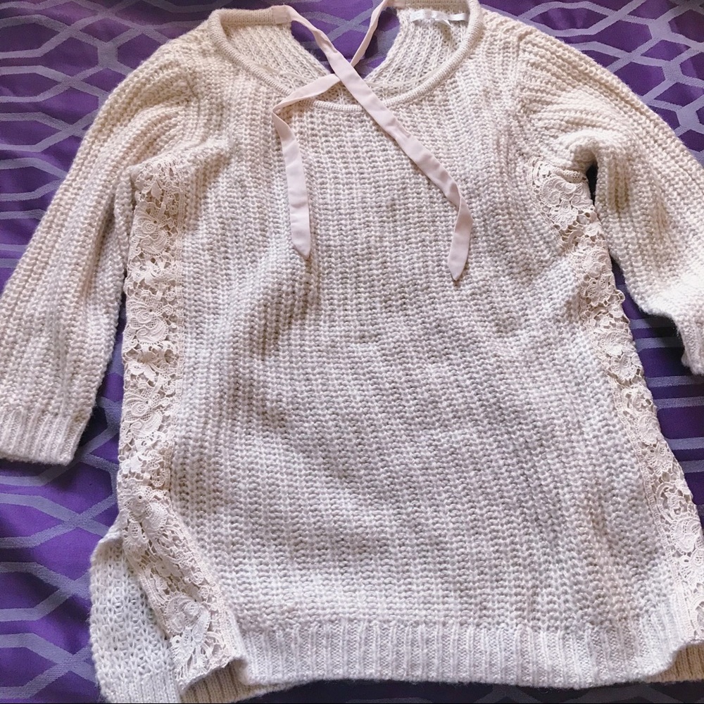 Lauren Conrad Bow Sweater